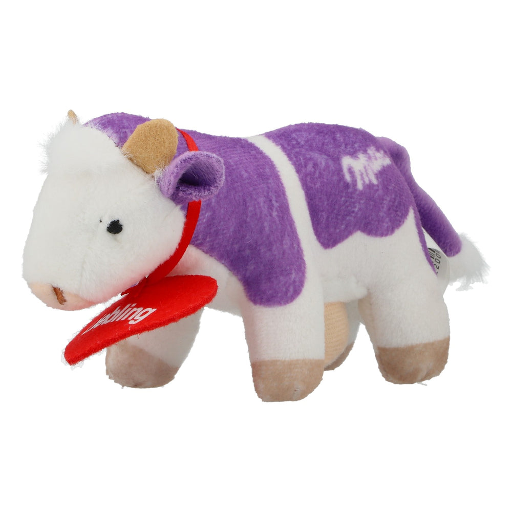 Milka Lebensmittel Kuscheltier Plüschtier Kuh Rotes Herz Halsband Liebling neu
