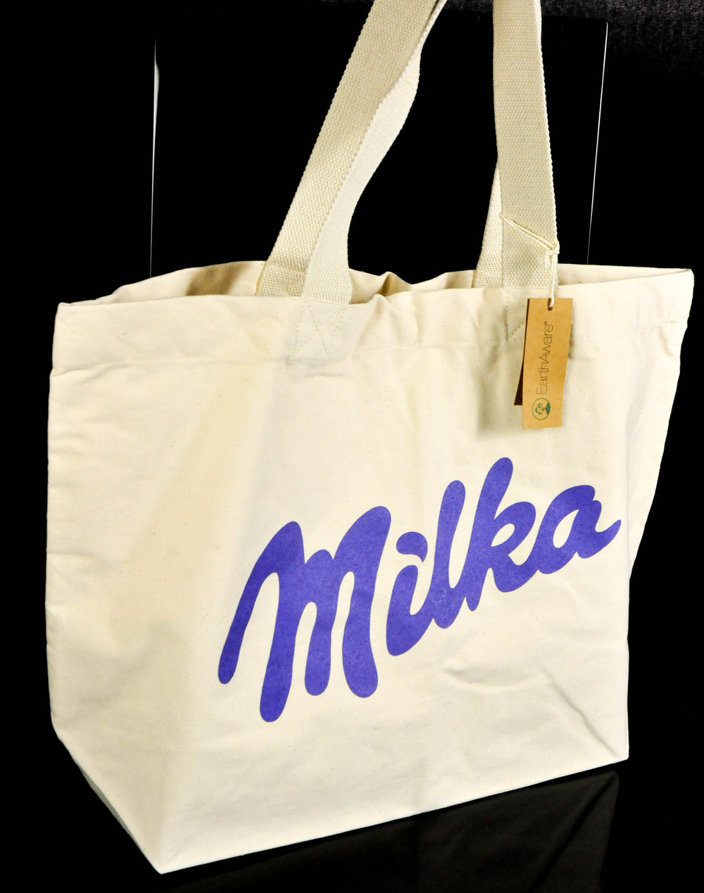 Milka Schokolade Einkaufstasche Freizeittasche Falt-Shopper Bag