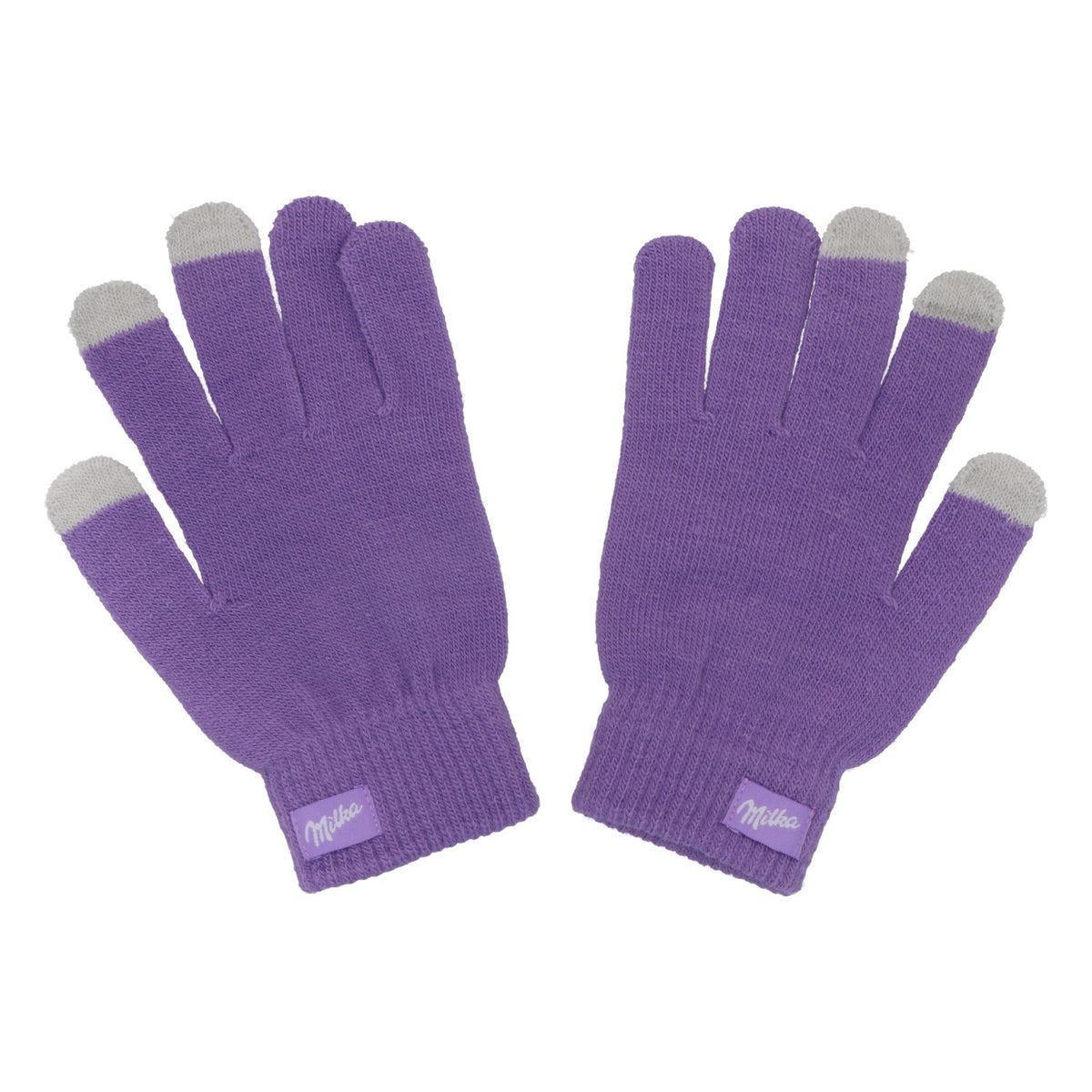 Milka Schokolade Handschuh Smartphone Handyhandschuh Wolle – Ansicht 3