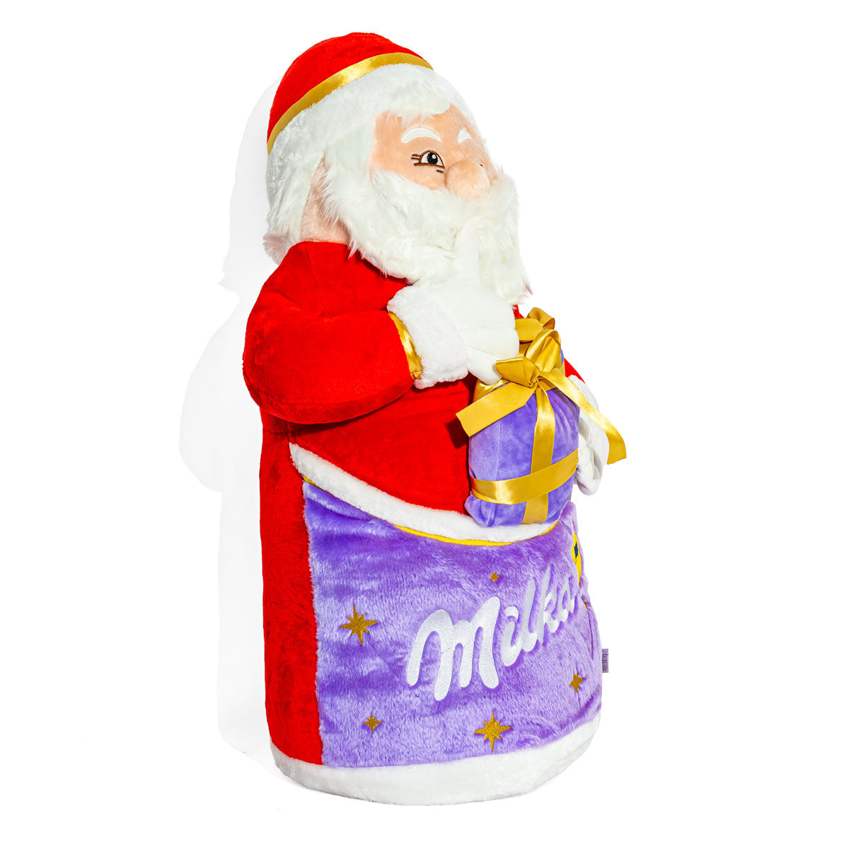 Milka Schokolade Plüsch Weihnachtsmann Plüschfigur Weihnachten – Ansicht 2