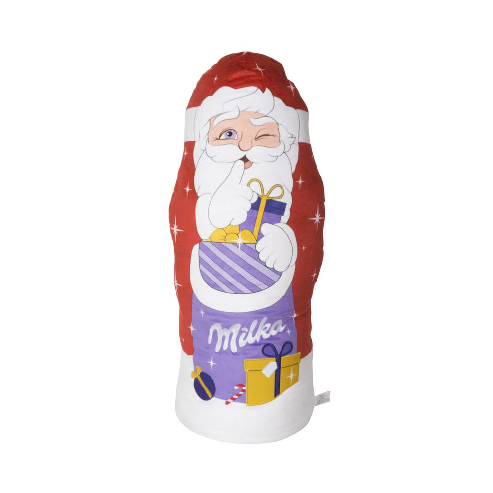 Milka Stofftier Kuscheltier Spielzeug H80cm Weihnachtsmann Nikolaus Sammler