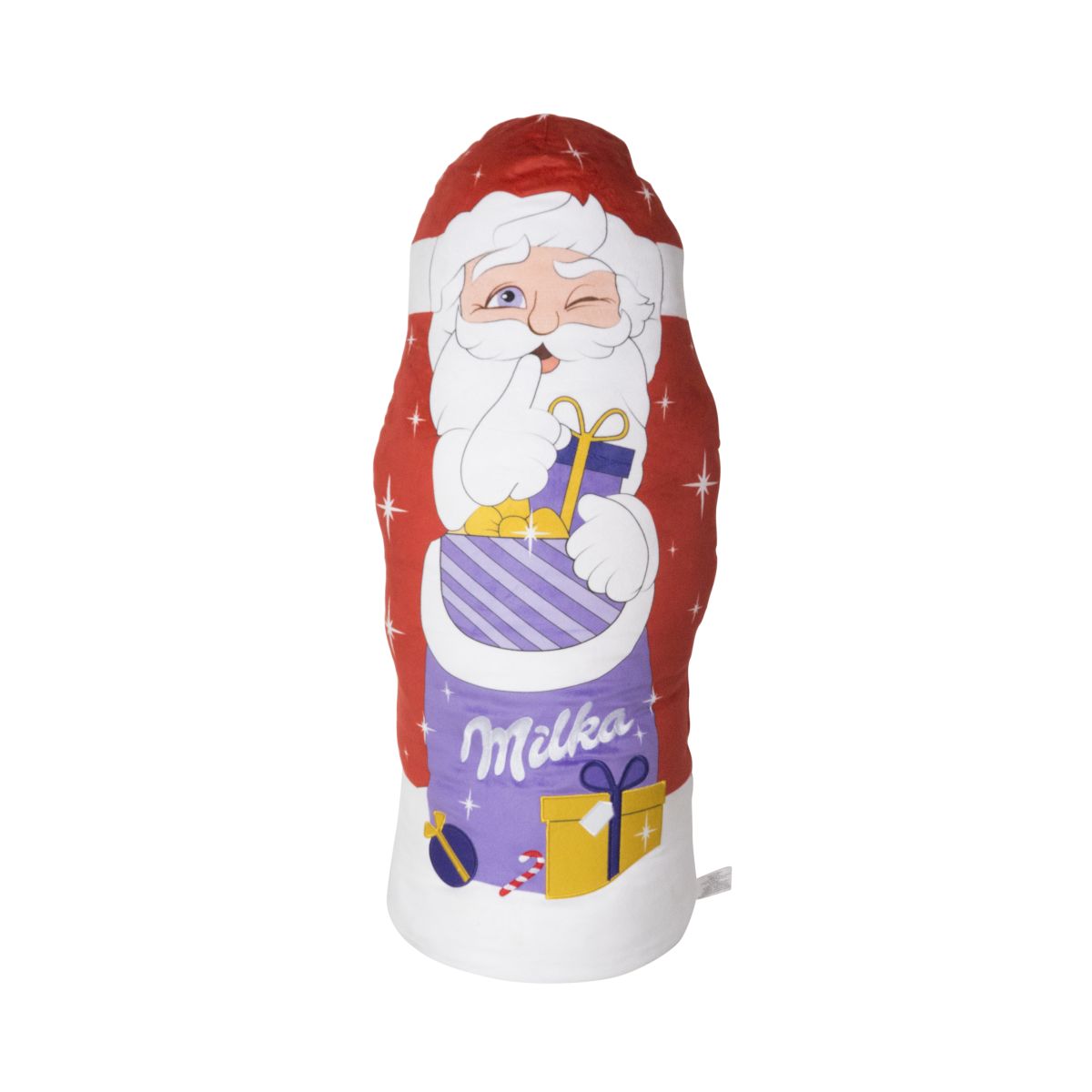 Milka Stofftier Kuscheltier Spielzeug H80cm Weihnachtsmann Nikolaus Sammler