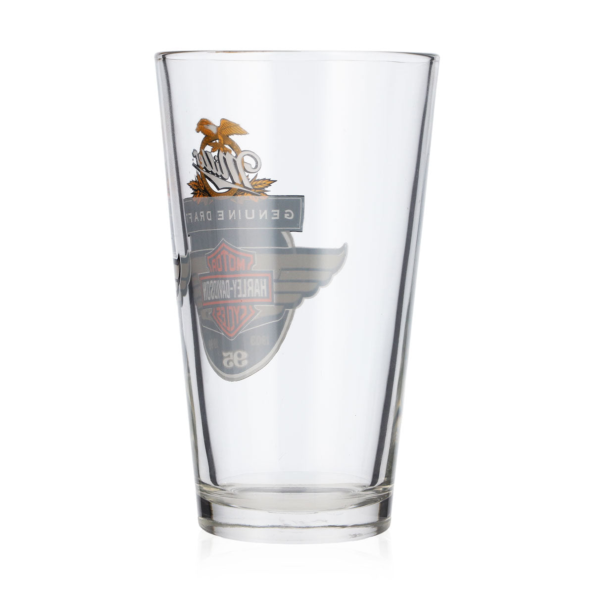 Miller Bier Glas Tumbler Becher 0,45l Harley Davidson Whiskyglas Old Fashioned – Ansicht 3