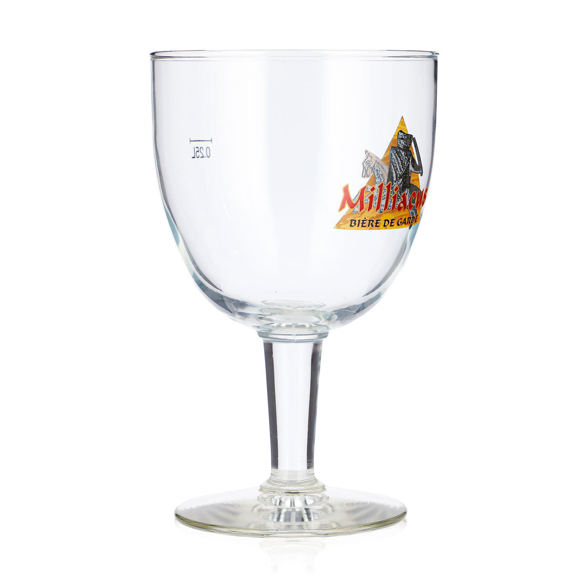 Milliacus Bier Glas 0,25l Tulpe Biere De Garde Pokal Durabor Bierglas Pokalglas – Ansicht 2