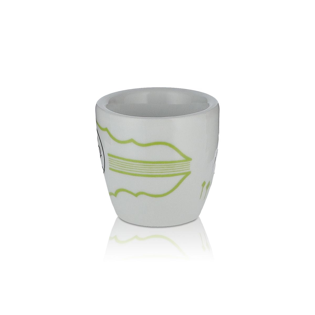 MOAK Kaffeetasse Espressotasse 50ml Henkeltasse Cafe Glas Gläser Barista – Ansicht 2