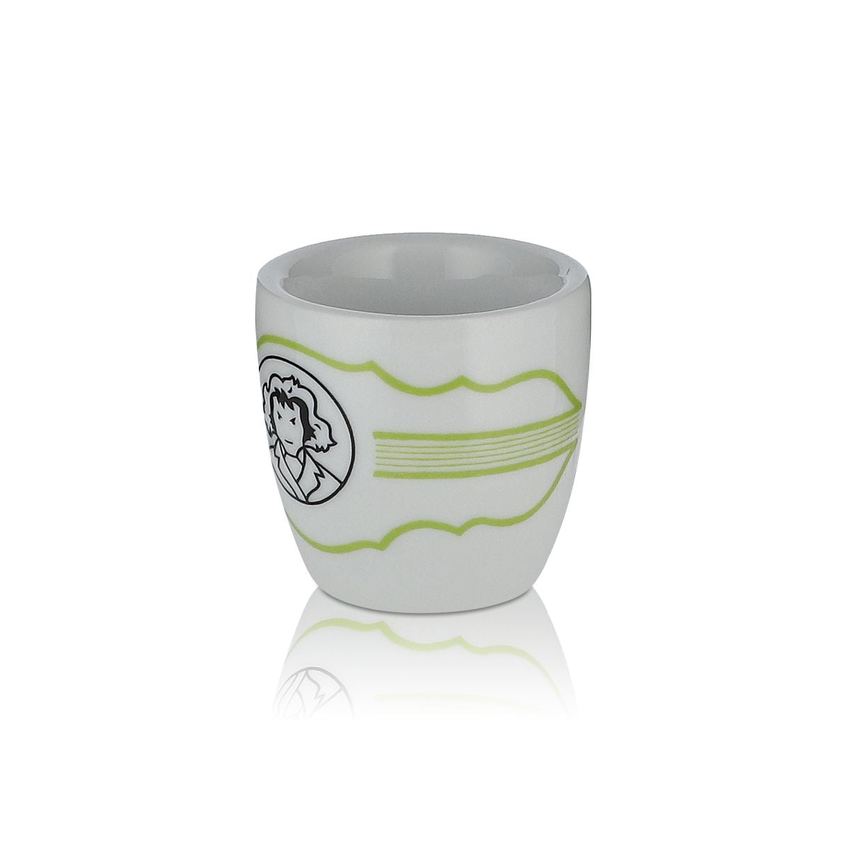 MOAK Kaffeetasse Espressotasse 50ml Henkeltasse Cafe Glas Gläser Barista – Ansicht 3