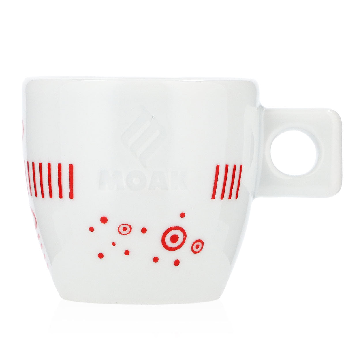 MOAK Kaffeetasse Espressotasse 50ml Henkeltasse Cafe Glas Gläser Rock – Ansicht 3