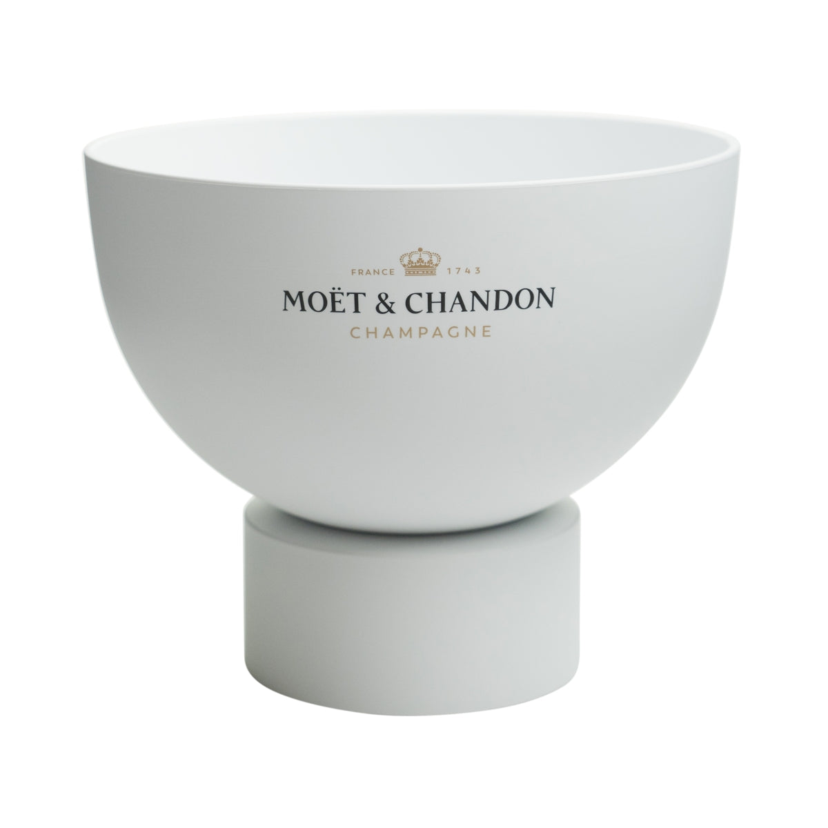 Moet Chandon Champagner Kühler Flaschenkühler Eiswürfel Behälter Bottle Cooler