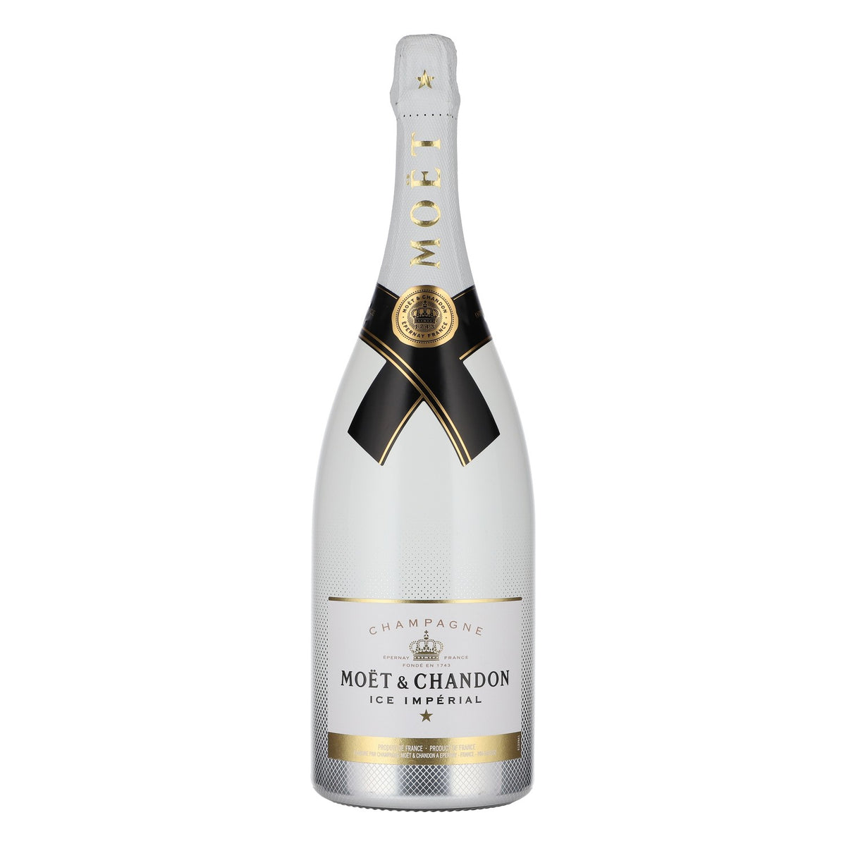 Moet Chandon Champagner LEERE Showflasche 1,5l Ice Imperial Display Bottle