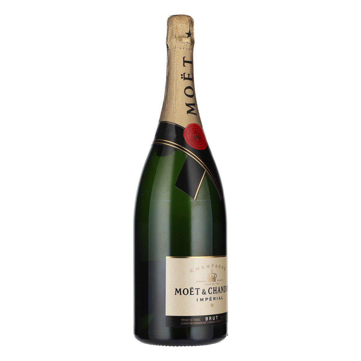 Moet Chandon Champagner Showflasche 1,5l Brut Imperial LEER Deko Dummy Empty Bar – Ansicht 2