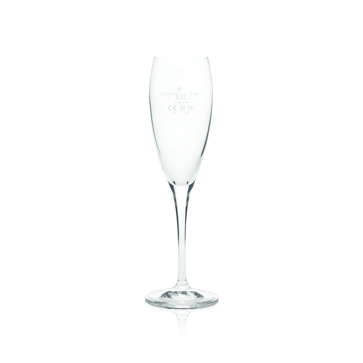 Moet Chandon Glas 0,1l Champagner Flöte Imperial Flute Kelchglas Sekt Secco – Ansicht 2