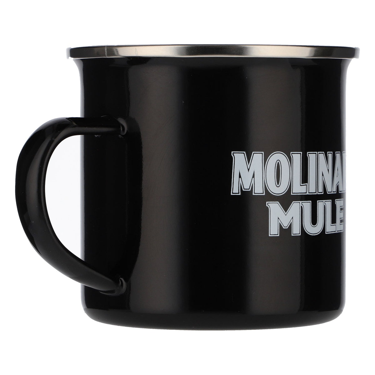 Molinari Sambuca Emaile Metall Becher Kaffeebecher Tasse Moskow Mule – Ansicht 2