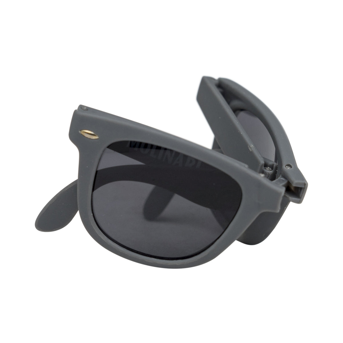 Molinari Sonnenbrille Likör Sambuca faltbar Grau UV400 Sommer Sunglasses Cat. 3 – Ansicht 4