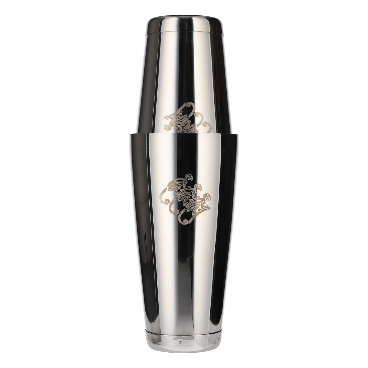 Monkey Shoulder Gin Shaker neu Edelstahl silber Cocktail Barset Barequipment