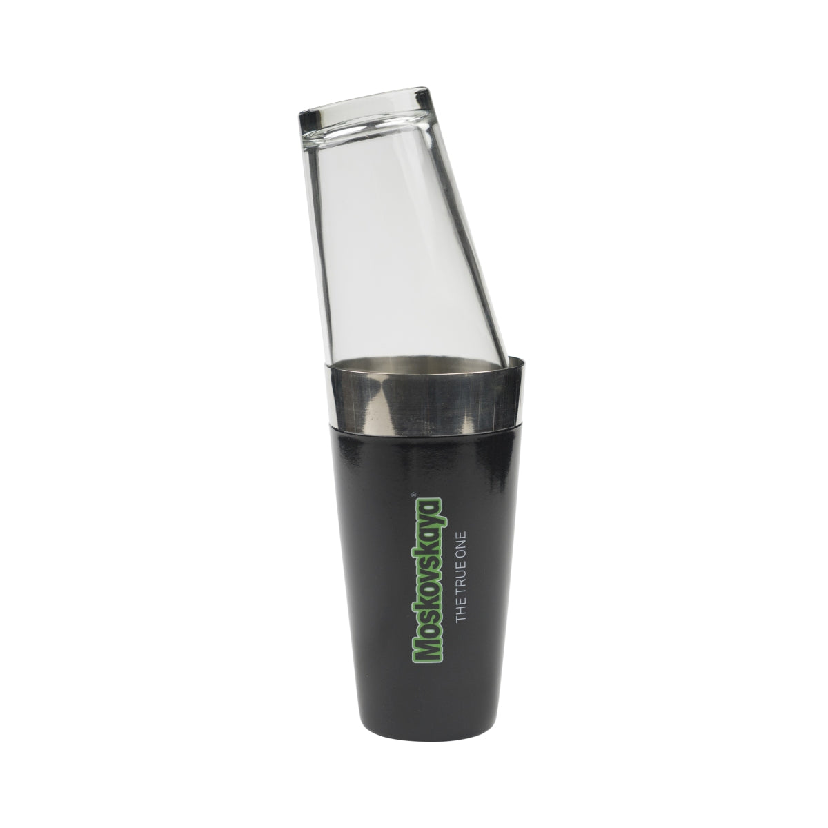 Moskovskaya Vodka Boston Shaker Glas Gummi Cocktail Longdrink Bar Mixer Gastro