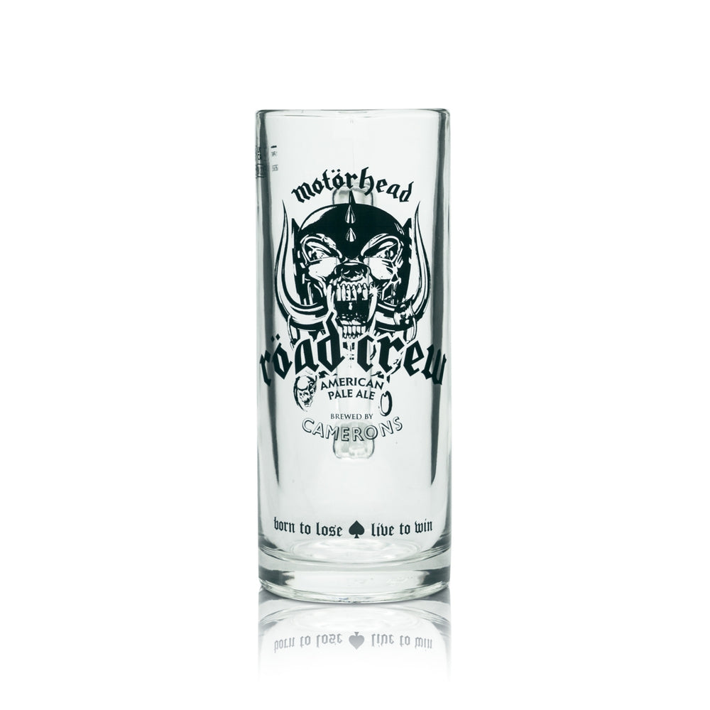 Motörhead Bier Glas 0,5l Krug Camerons Gläser Pint Henkel Humpen Motorhead