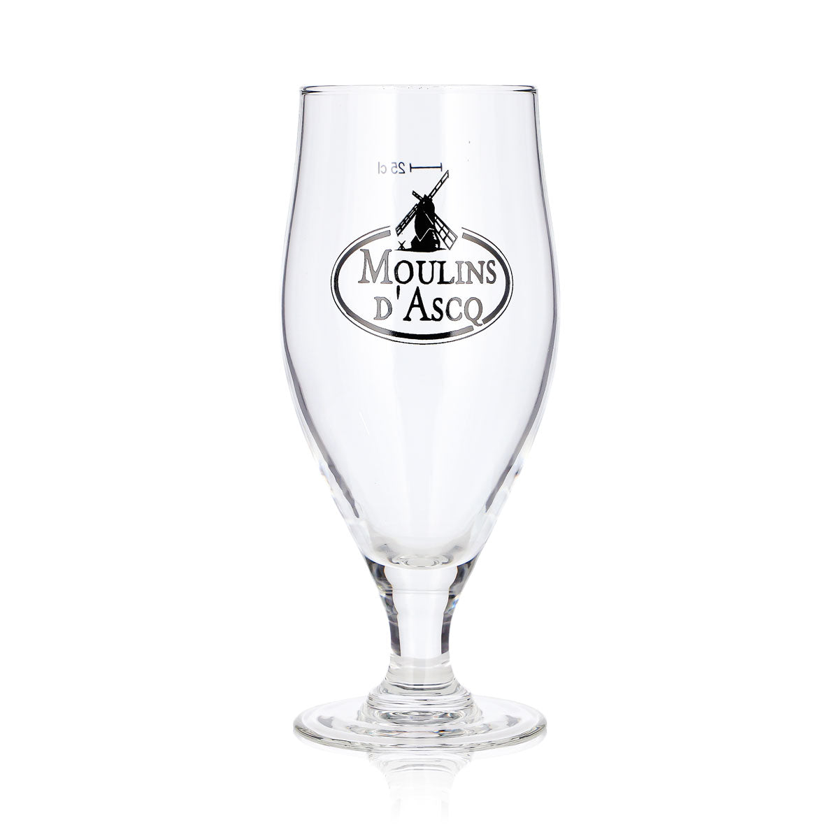 Moulins d' Ascq Bier Glas 0,3l Pokal Luminarc Cervoise – Ansicht 2