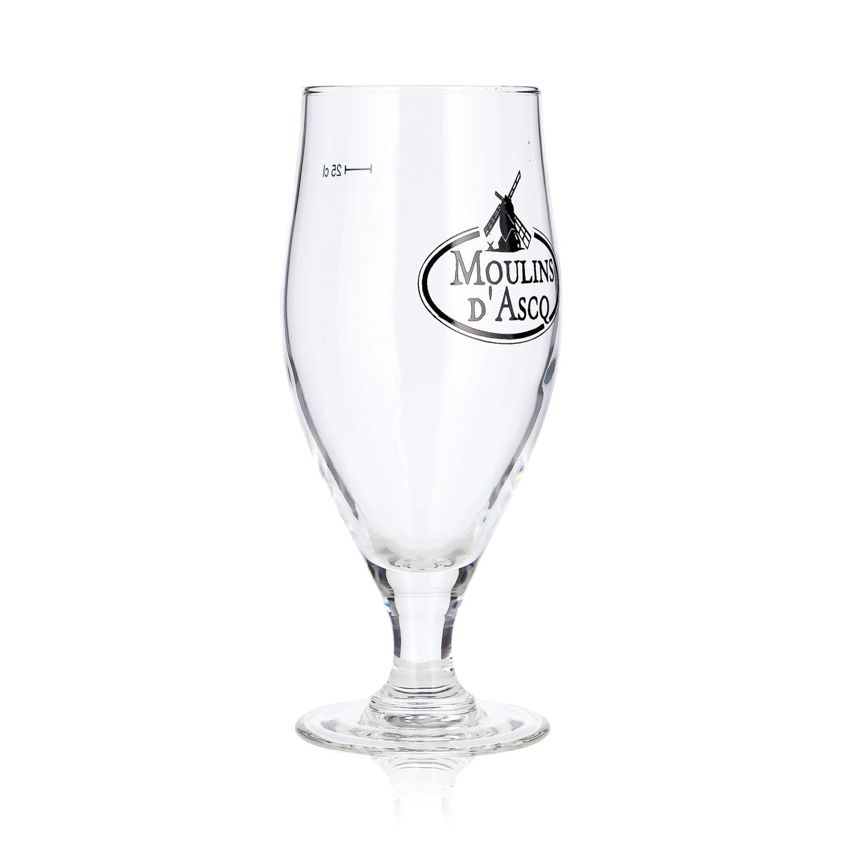 Moulins d' Ascq Bier Glas 0,3l Pokal Luminarc Cervoise – Ansicht 3