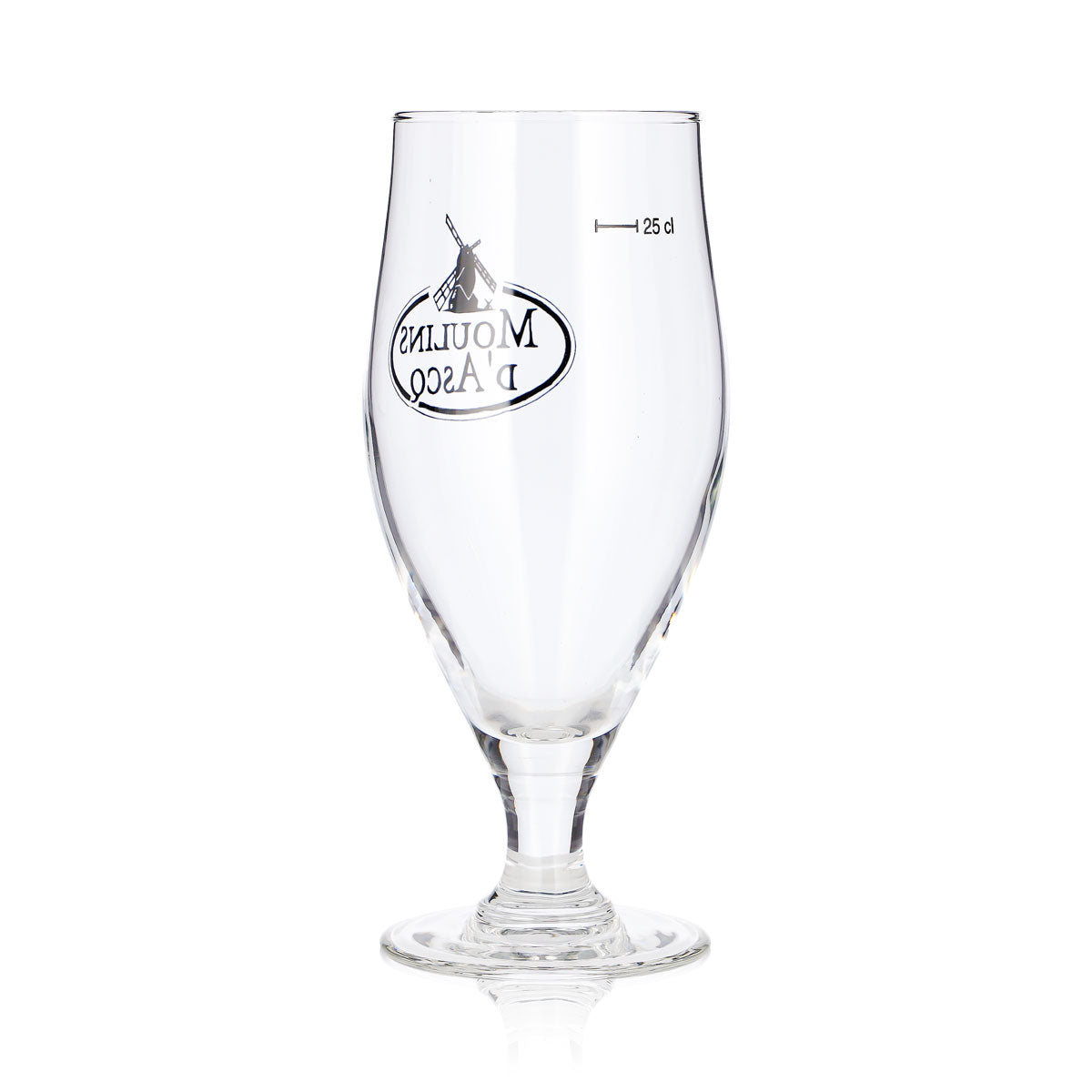 Moulins d' Ascq Bier Glas 0,3l Pokal Luminarc Cervoise – Ansicht 4