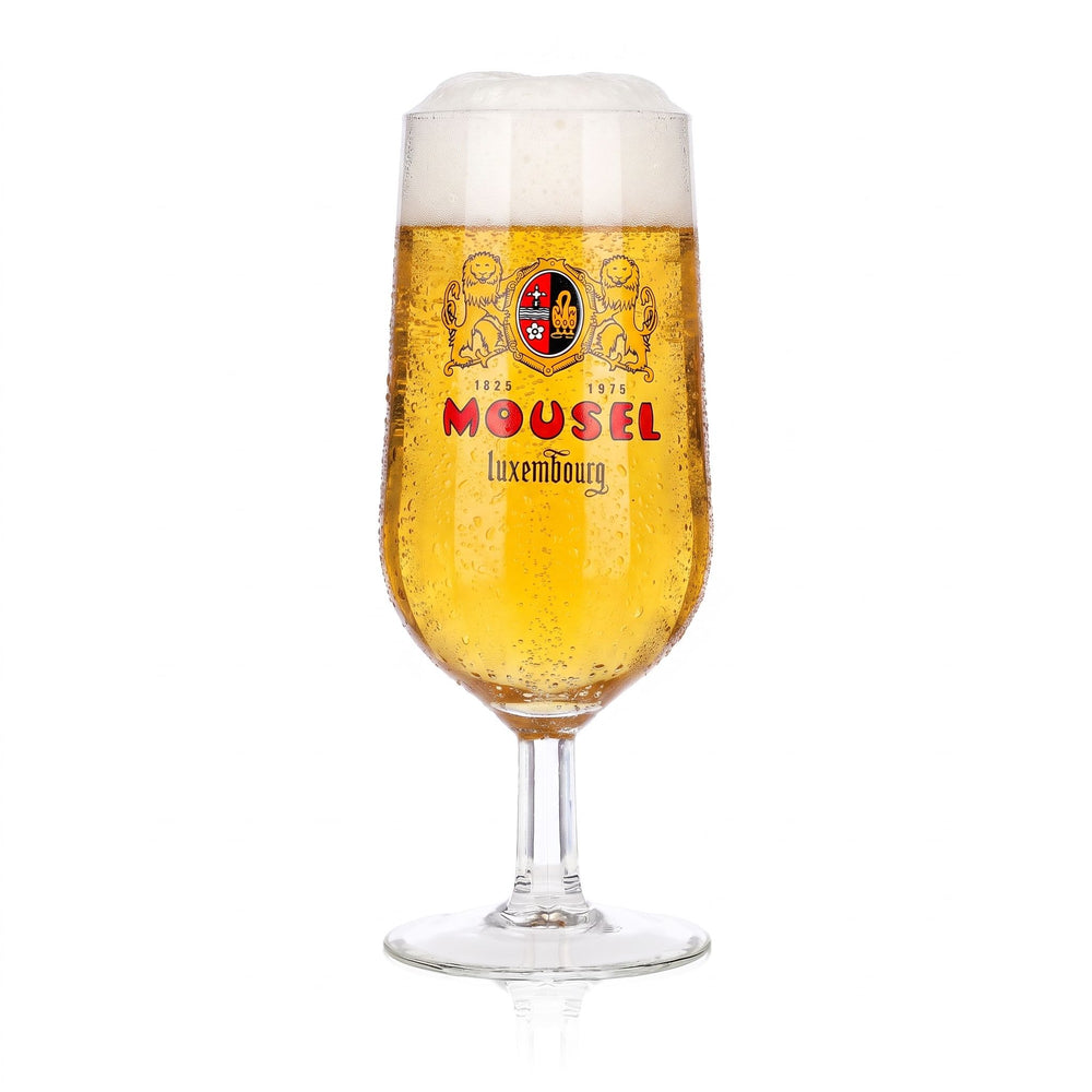 Mousel Bier Glas 0,25l Pokal Luxembourg