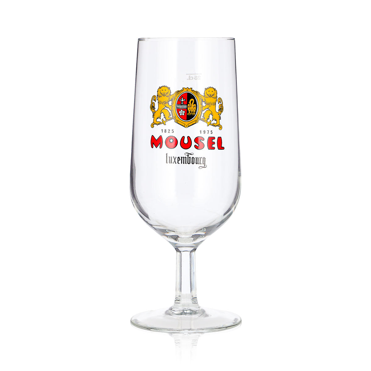 Mousel Bier Glas 0,25l Pokal Luxembourg – Ansicht 2