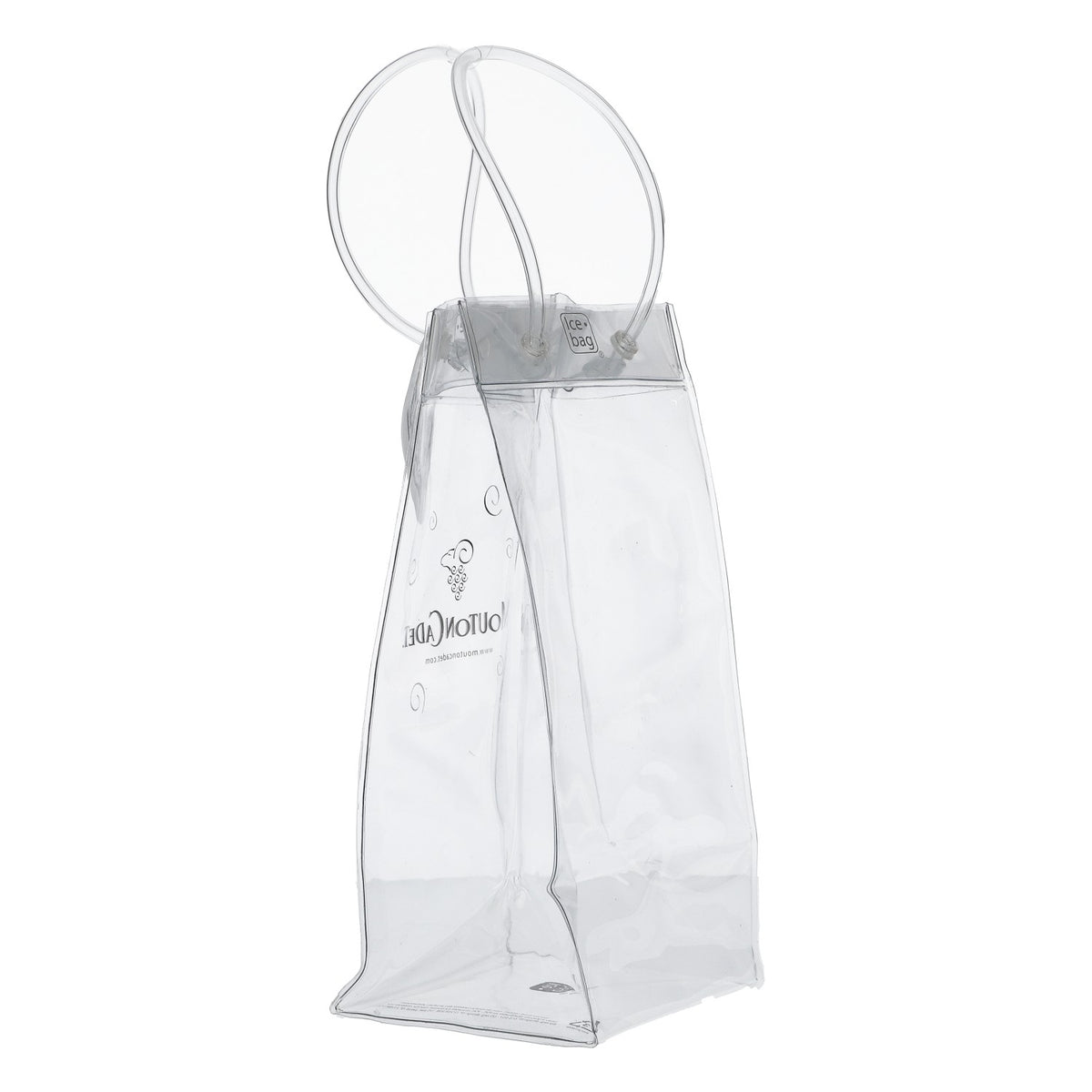 Mouton Cadet Wein Flaschentasche Kühltasche Transparent Ice Bag PVC – Ansicht 3