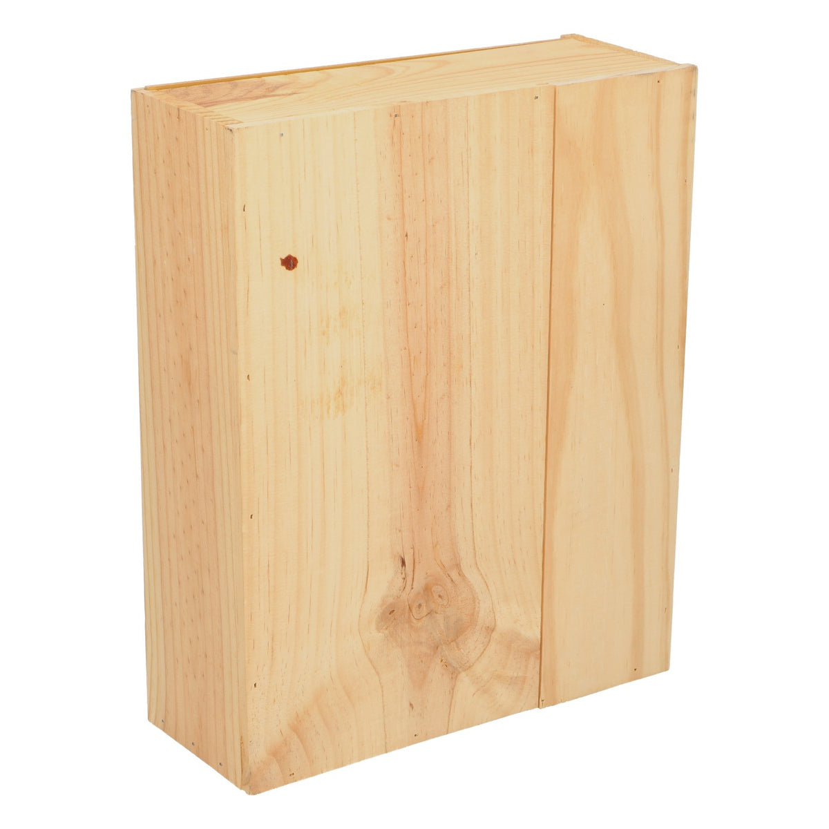 Mouton Cadet Wein Holzbox Flaschenbox Raumdeko braun/schwarz – Ansicht 4
