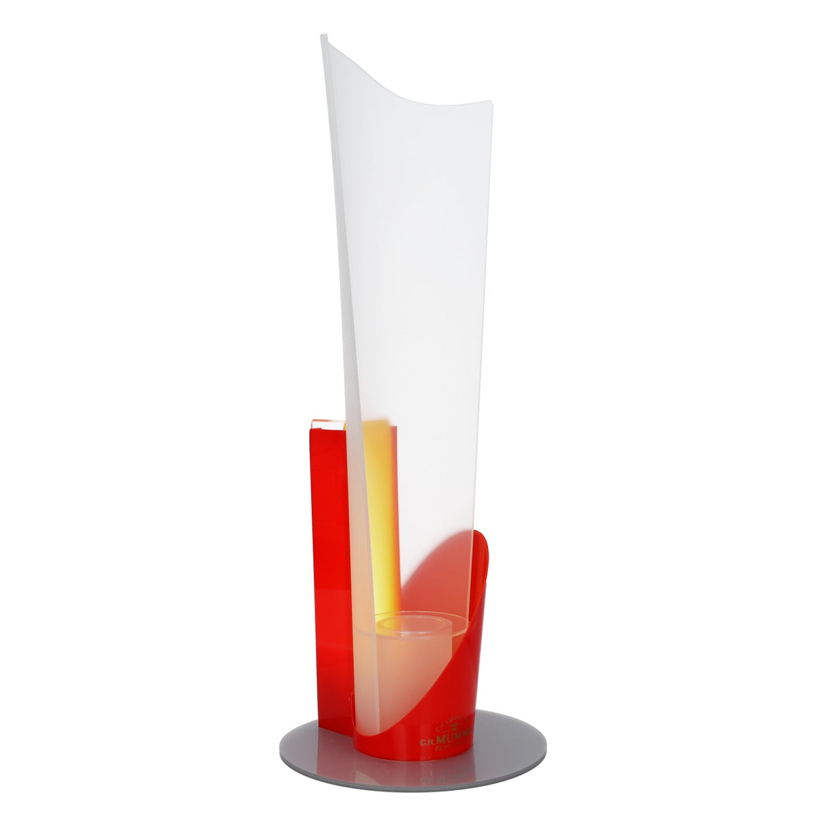 Mumm Champagner Glorifier Beleuchtet 21x21x55cm Flaschen-Display Bar – Ansicht 2