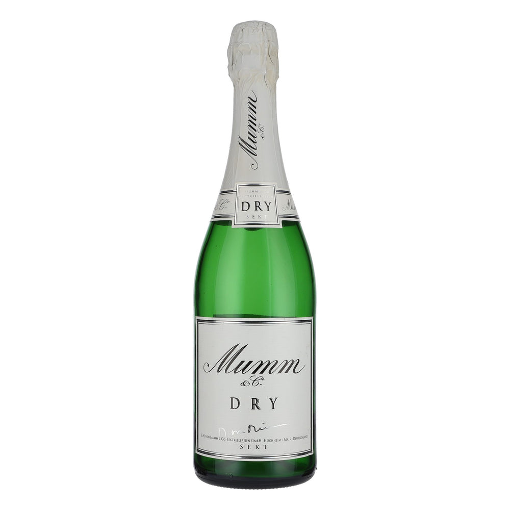 Mumm Sekt LEERE Showflasche Dekoflasche Showbottle schwarz 0,75l