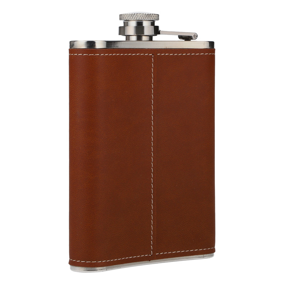 Nagu Gin Flachmann Set Edelstahl Trichter 2 Schnapsbecher braun Geschenk – Ansicht 4