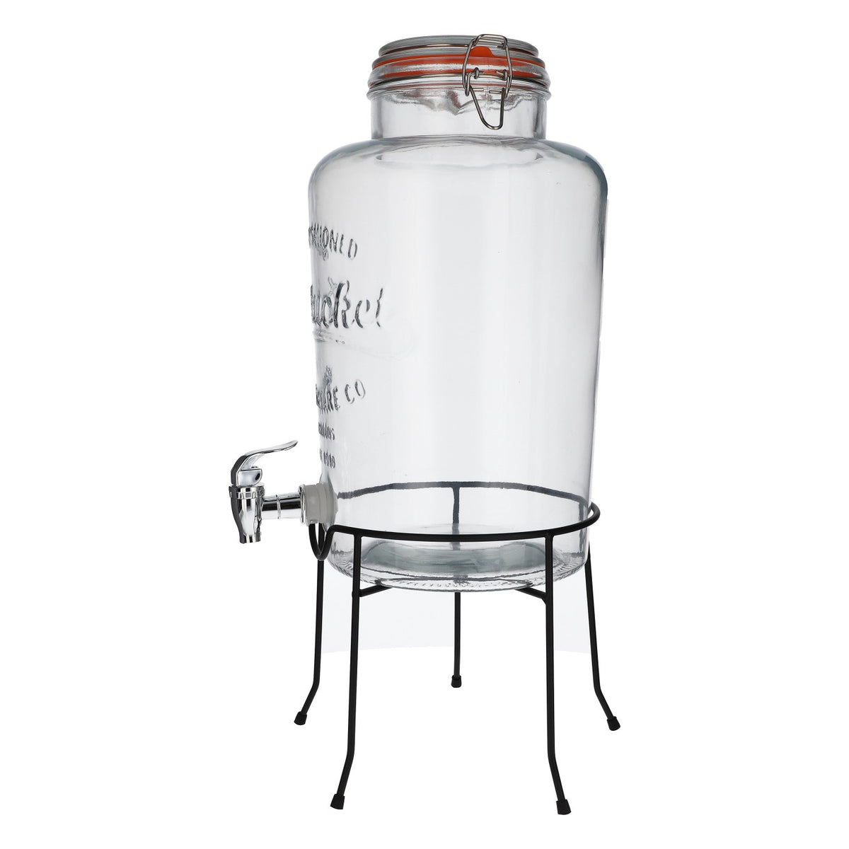 Nantucket Softdrink Getränkespender Beverage mit Metallständer 8 Liter – Ansicht 3