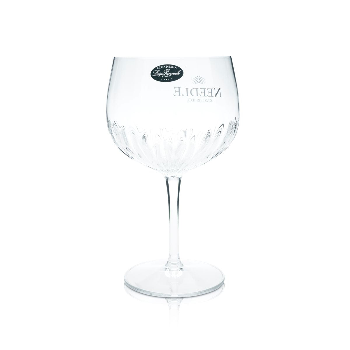 Needle Gin Glas 0,8l Ballonglas Gin Tonic Aperitifglas Relief Kontur Gläser – Ansicht 2