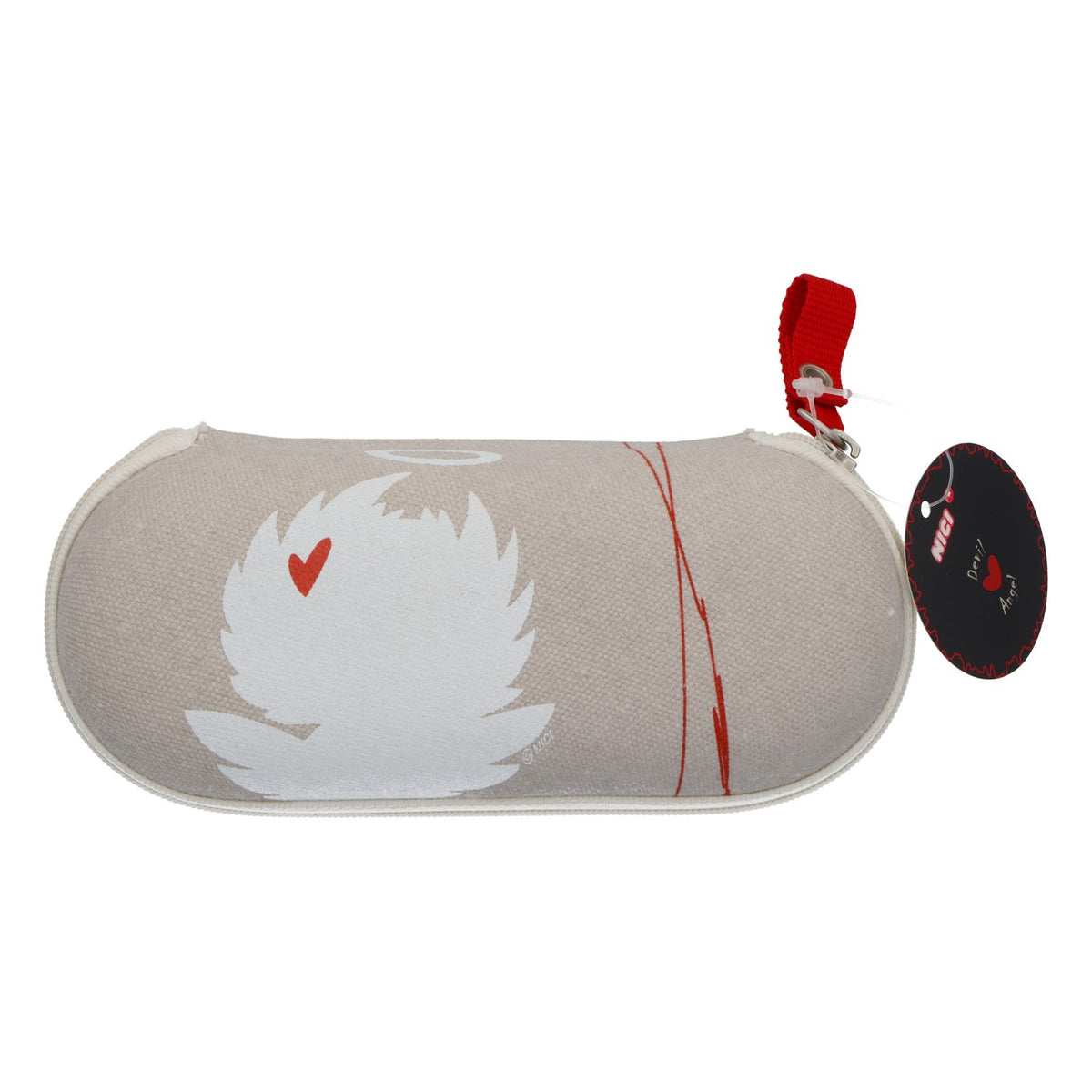 Nici Spielzeug Brillenetui Hartcase Sonnenbrille Angel weiß Kunststoff – Ansicht 2