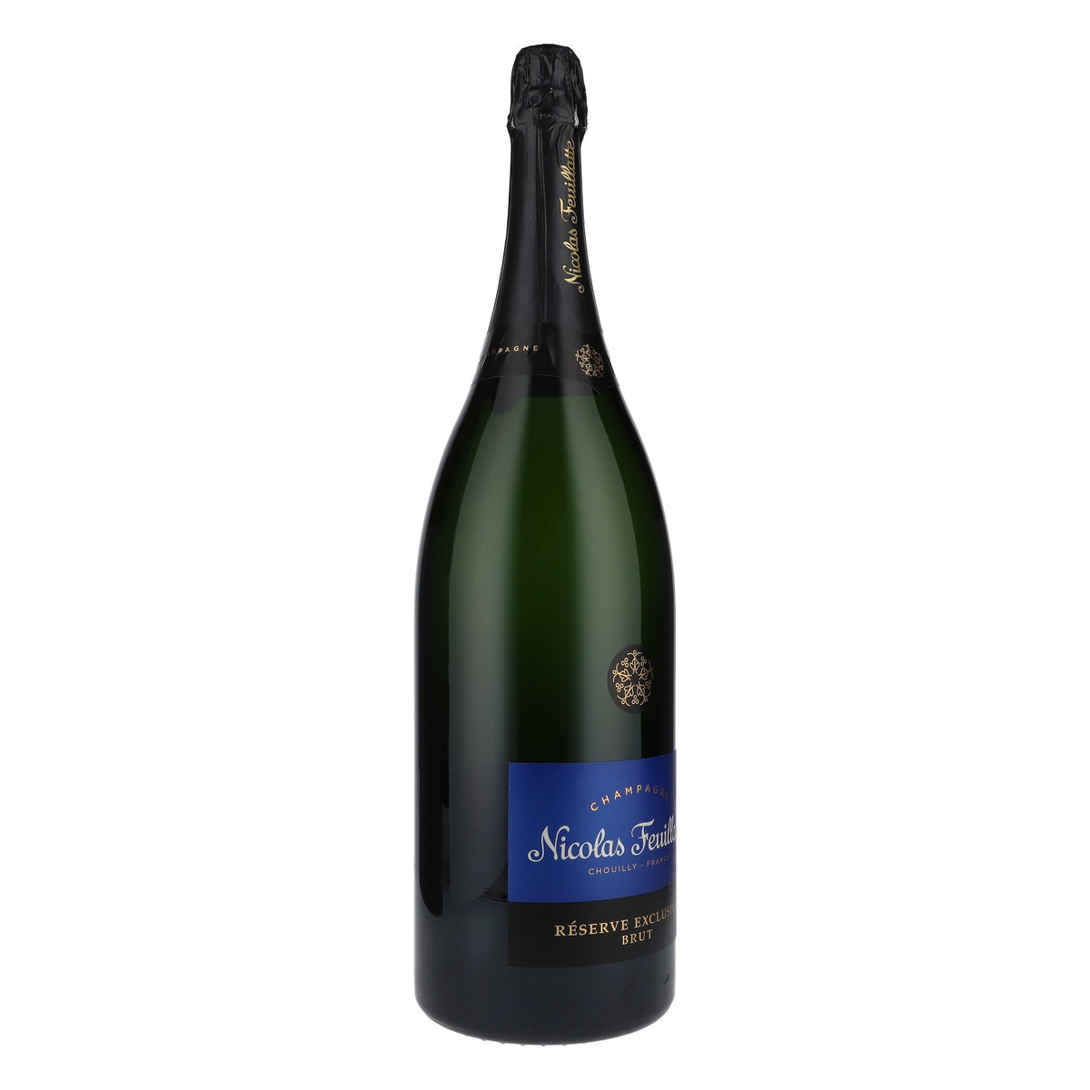 Nicolas Feuillatte LEERE Champagner Showflasche Dekoflasche Showbottle 3l – Ansicht 2