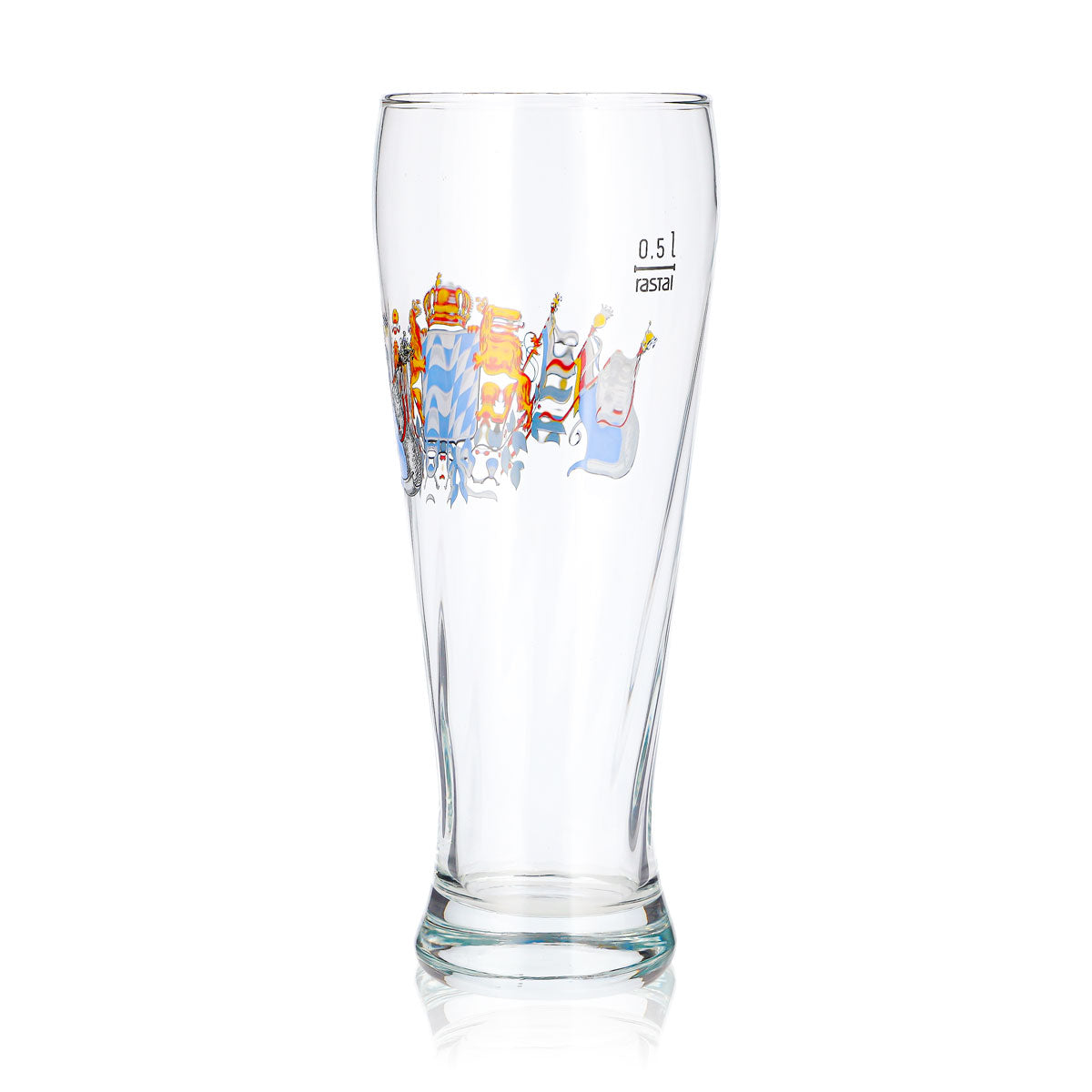 No Name Bier Glas 0,5l Pokal Bayern Logo Weizenbier Glas Rastal – Ansicht 3