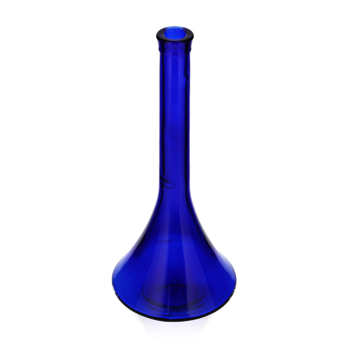 No Name Sonstiges Glas 0,5l Vase Ausgießer blaues Glas Dekoflasche – Ansicht 2
