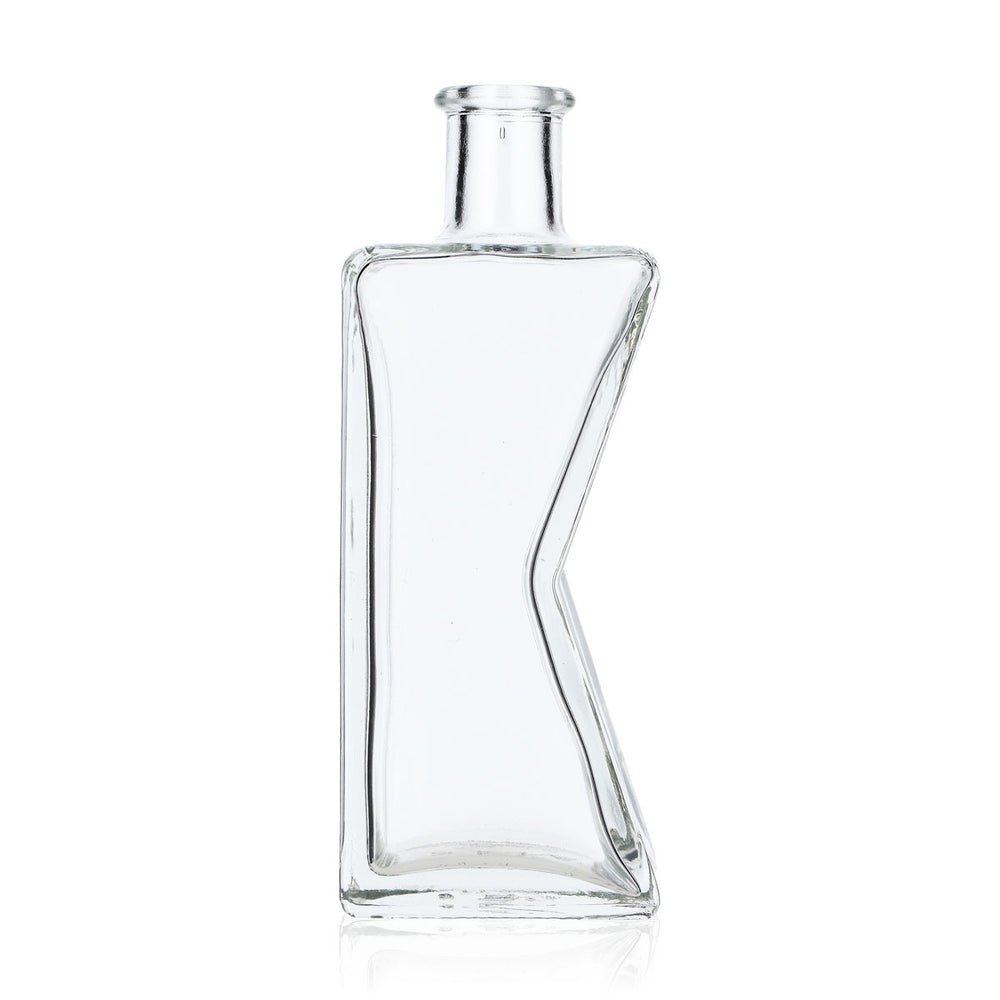 No Name Sonstiges Glas Depose 0,2l eckige Form Dekoflasche