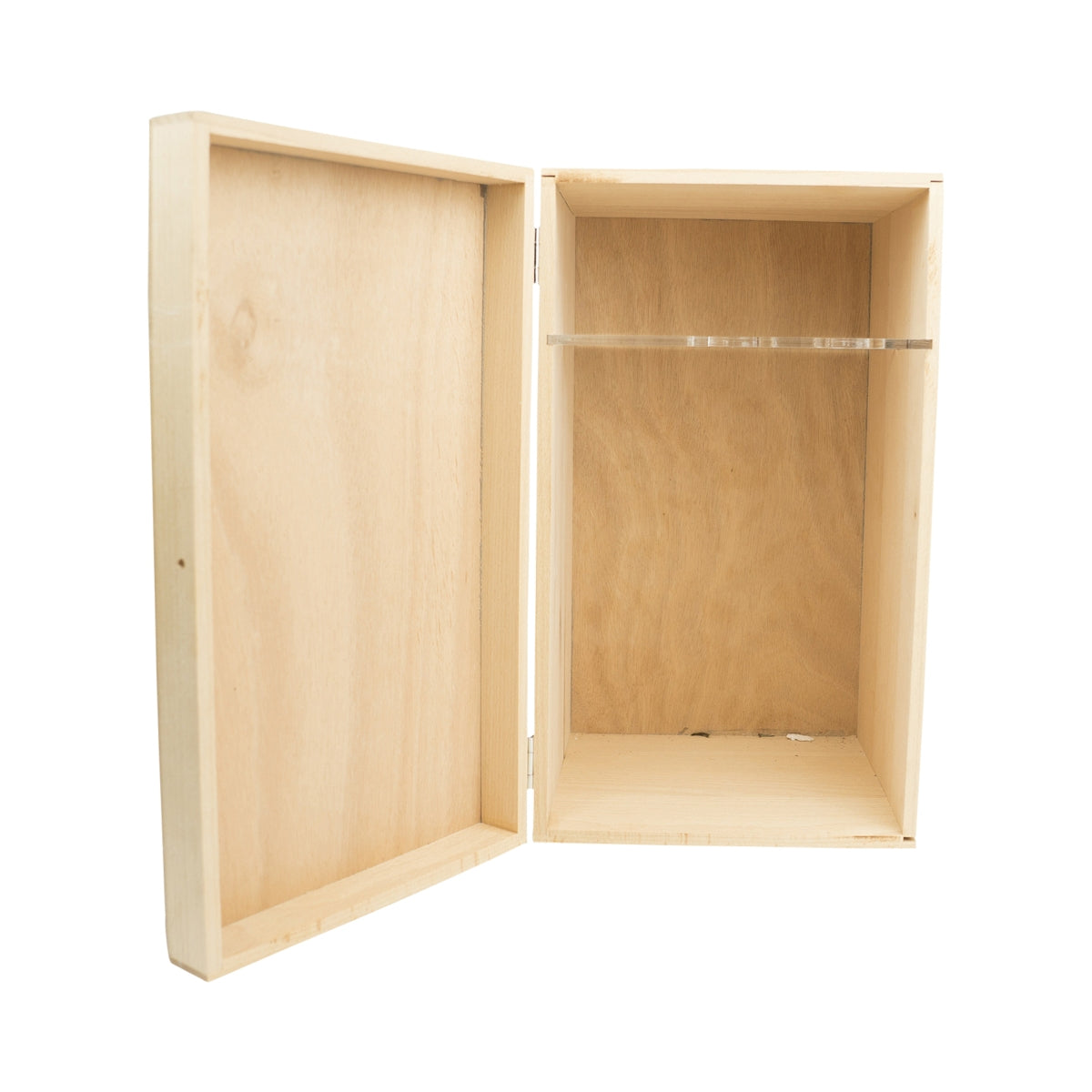 Nonino Grappa Riserva Holzkiste natur 40x23x24cm Deko Box Kasten Display Show – Ansicht 3