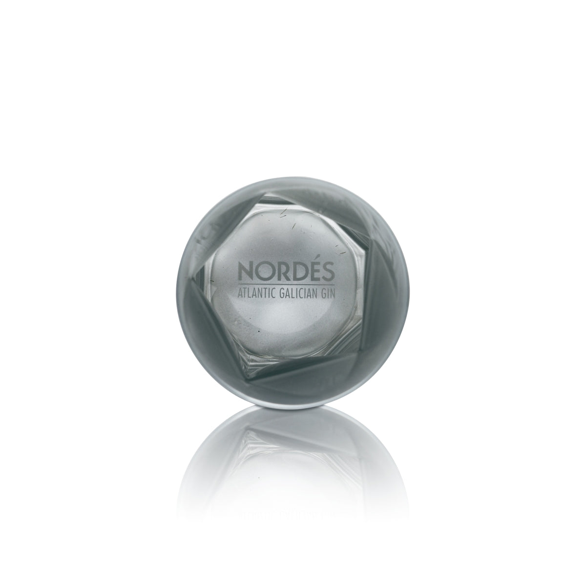 6x Nordes Gin Glas 0,25l Tumbler Weiß Atlantic Gläser Relief Cocktail Cube Design – Ansicht 4