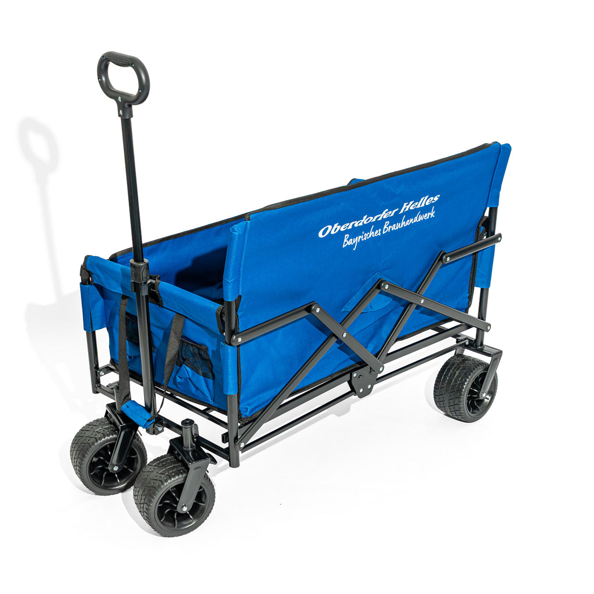 Obersdorfer Bier Bollerwagen Sitzbank faltbar Offroad Strandwagen 150kg – Ansicht 5