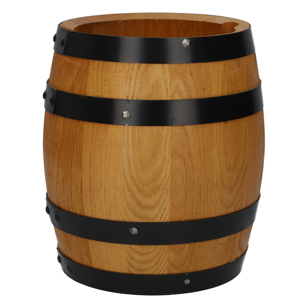 Ohne Branding Besteckfaß Serviettenfaß Holzfass Dekofass braun – Ansicht 2