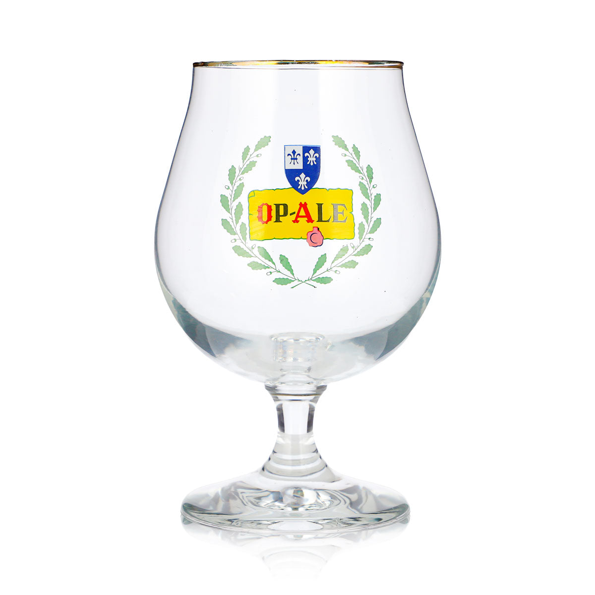 Op-Ale Bier Glas Pokal 0,5l Schwenker Goldrand Durobor Bierglas Pokalglas – Ansicht 2