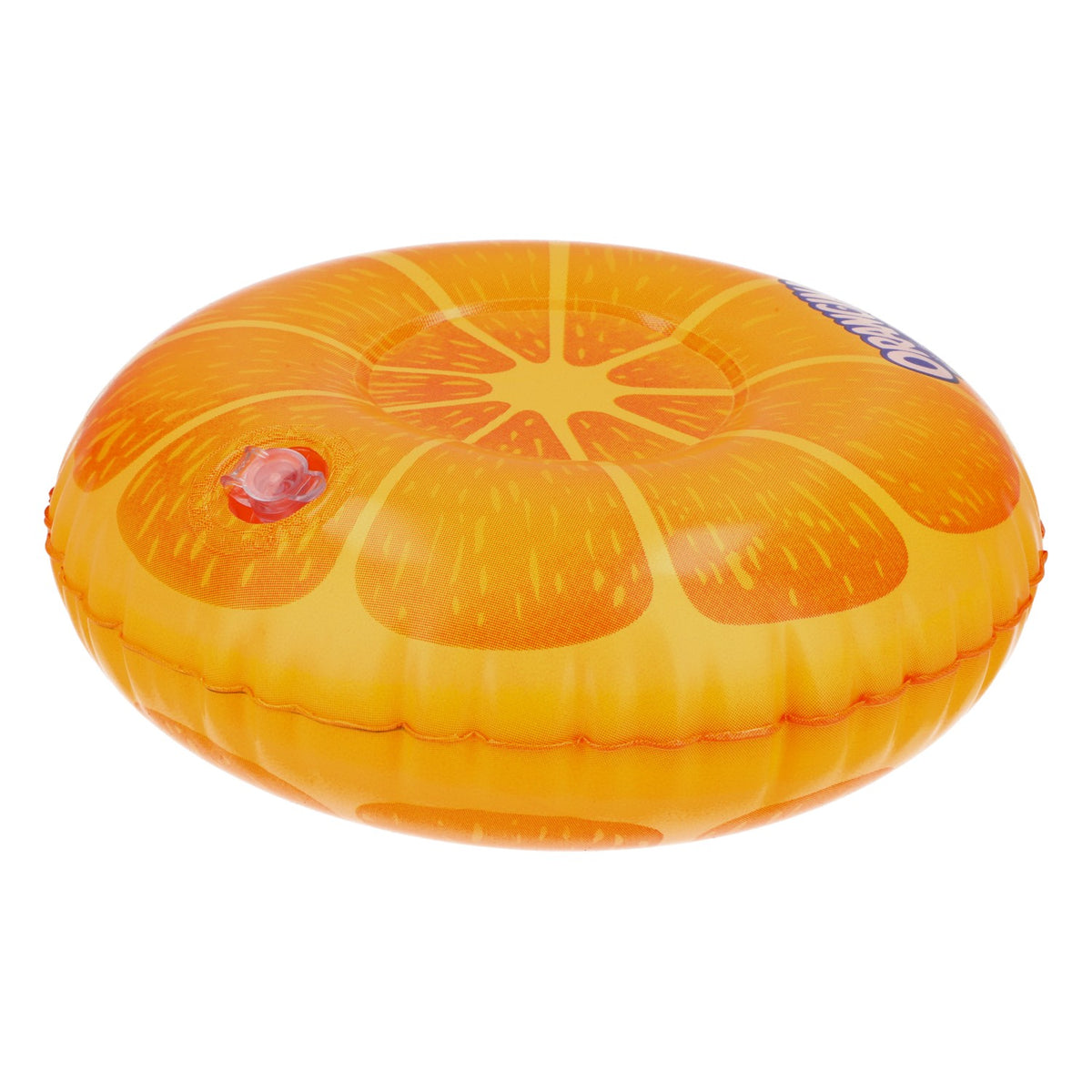 Orangina Softdrink schwinnender Getränkehalter für Pool Orange aufblasbar – Ansicht 4