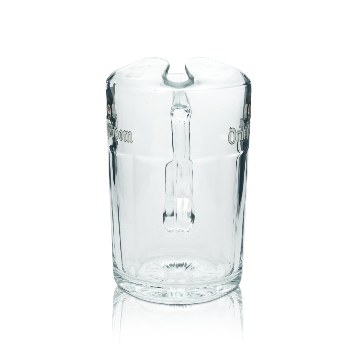 Oranjeboom Bier Glas 1l Karaffe Krug Pitcher Henkel Niederlande Gastro Gläser – Ansicht 2