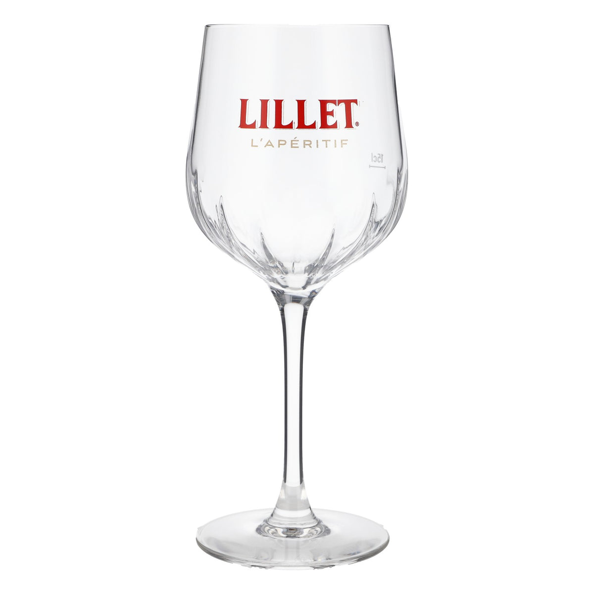 Original Lillet Signature Gläser 6er Set 0,45l Aperitif Weinglas mit Eichstrich – Ansicht 3