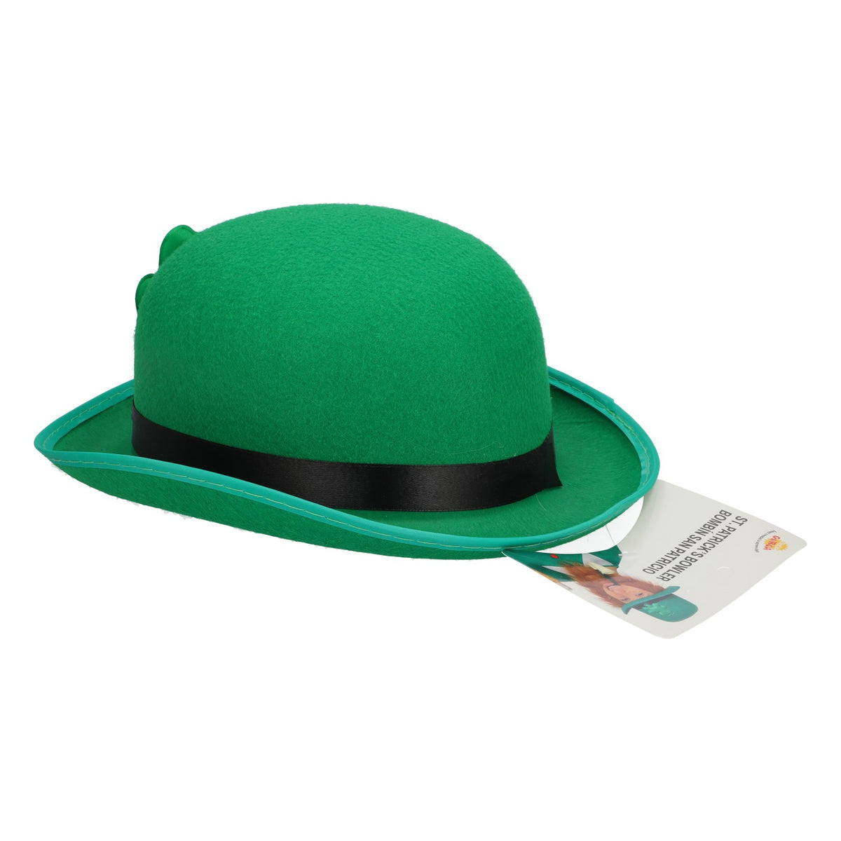 Paddy Whisky Hut Partyhut Grün St. Patricks Day Bowler Trillby – Ansicht 3