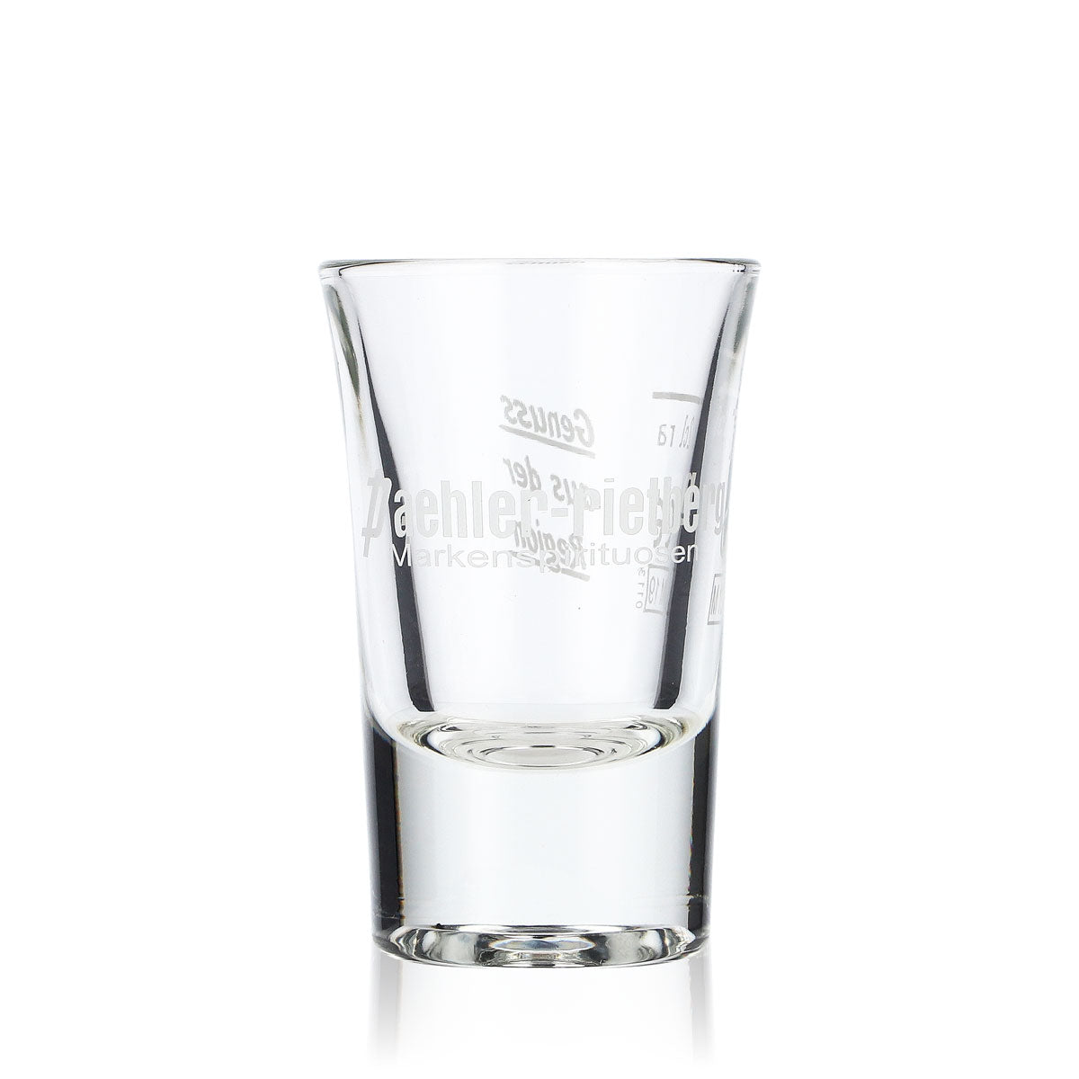 Paehler-Rietberg Schnaps Glas Stamper 2cl Kurzer Schnapsglas Shotglas