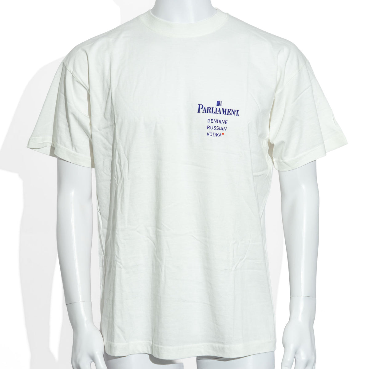 Parliament Vodka Vodka Glas Gr,L weiß Baumwolle T-Shirt