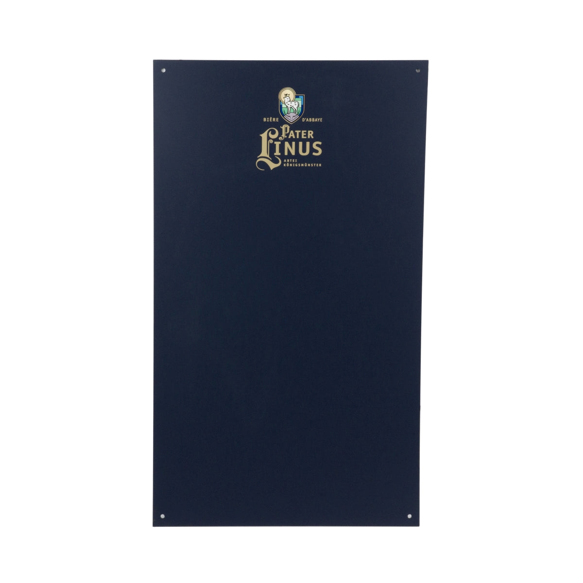 Pater Linus Bier Kreidetafel 70x40cm Menu Gastro Board Wand Schild Reklame Bar