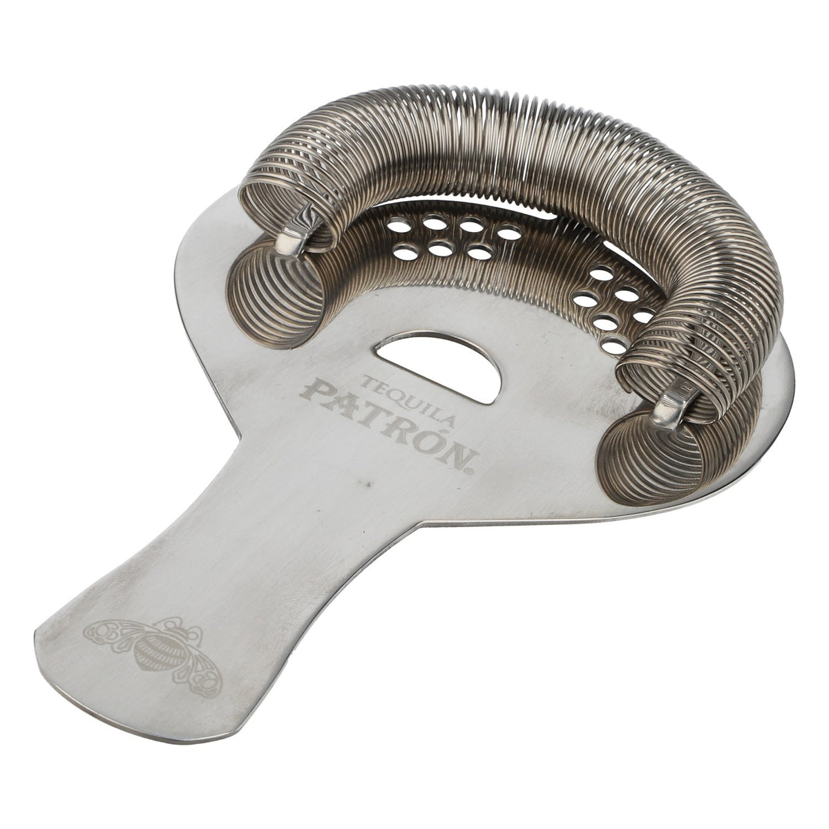 Patron Tequila Barsieb Strainer Barzubehör Aufschäumer Silber Edelstahl